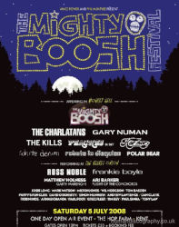 Gary Numan 2008 Tonbridge Festival Poster